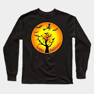 "Happy Halloween" Long Sleeve T-Shirt